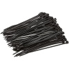 Amazon Basics Multi-Purpose Cable Ties - 4-Inch/100mm, 200-Piece, Black