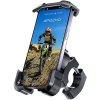 APQZHO Motorcycle Phone Mount Bike Phone Holder for Bicycle [Anti-Shake] [Stable & Sturdy] 2023 Newest Aluminum Alloy Motorcycle Phone Holder Mount for iPhone, Samsung, More 4.7"- 7.2" Cell Phone